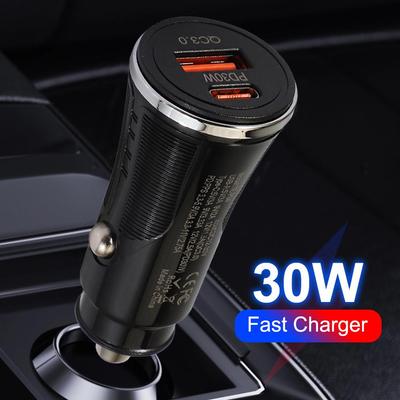 PD48W Fast Charging Car Charger, USB & Type-C, Compatible with Samsung and PPS Protocol
