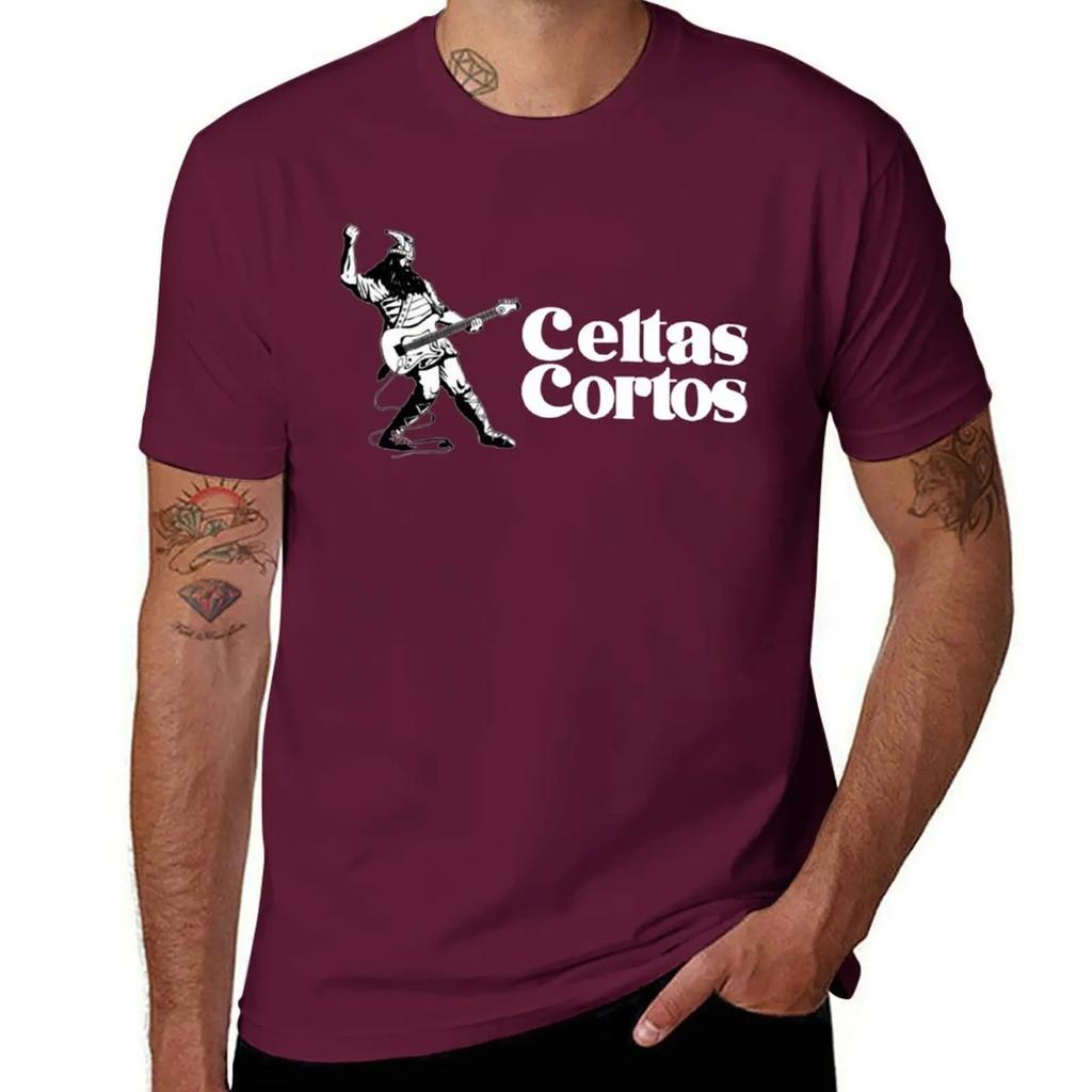 Celtas Cortos Band Rock Spanish - White Version T-Shirt Quick Drying Sweat Men Tshirt