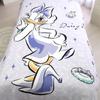 Disney Daisy Daisy Duck 3-teiliges Bettbezug-Set, Kissenbezug, Laken, Bettbezug, Einzelbett, SB-574-D