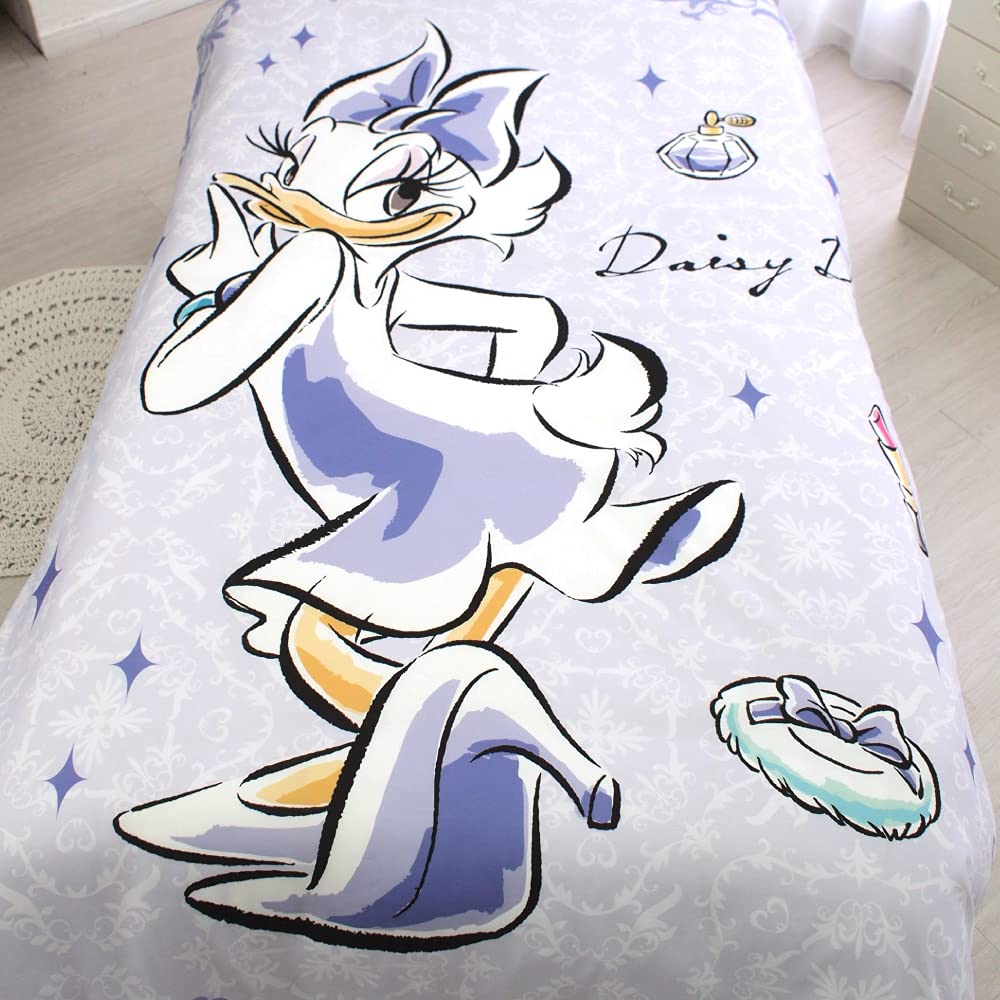 Disney Daisy Daisy Duck 3 Piece Duvet Cover Set Pillowcase Sheet Duvet Cover Single SB-574-D