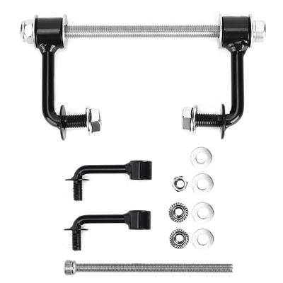 Motorcycle Billet Gas Tank Lifts Bracket Kit Metal Iron Stainless Steel Black Accessory