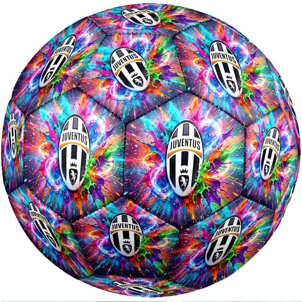 Pallone da calcio a tema Juventus FC Taglia 5 Pallone da calcio Tocco Morbido Pallone da calcio Professionale per Allenamento per Sport all'Aperto