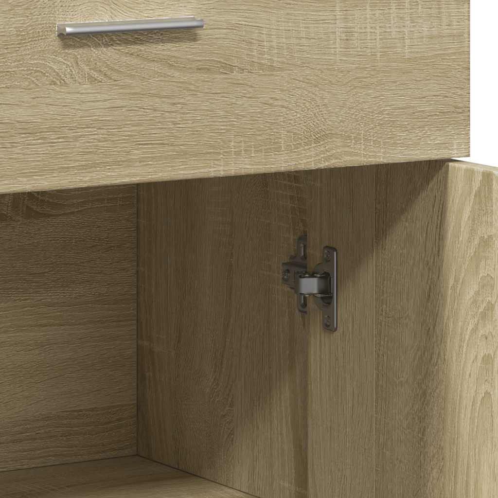 Sideboard Sonoma Oak 60 x 30 x 84 cm Particleboard