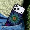Mandala Flower Totem Mobile Phone Case Compatible with IPhone 17 16 15 14 13 12 11Pro Max 17 Air Cover