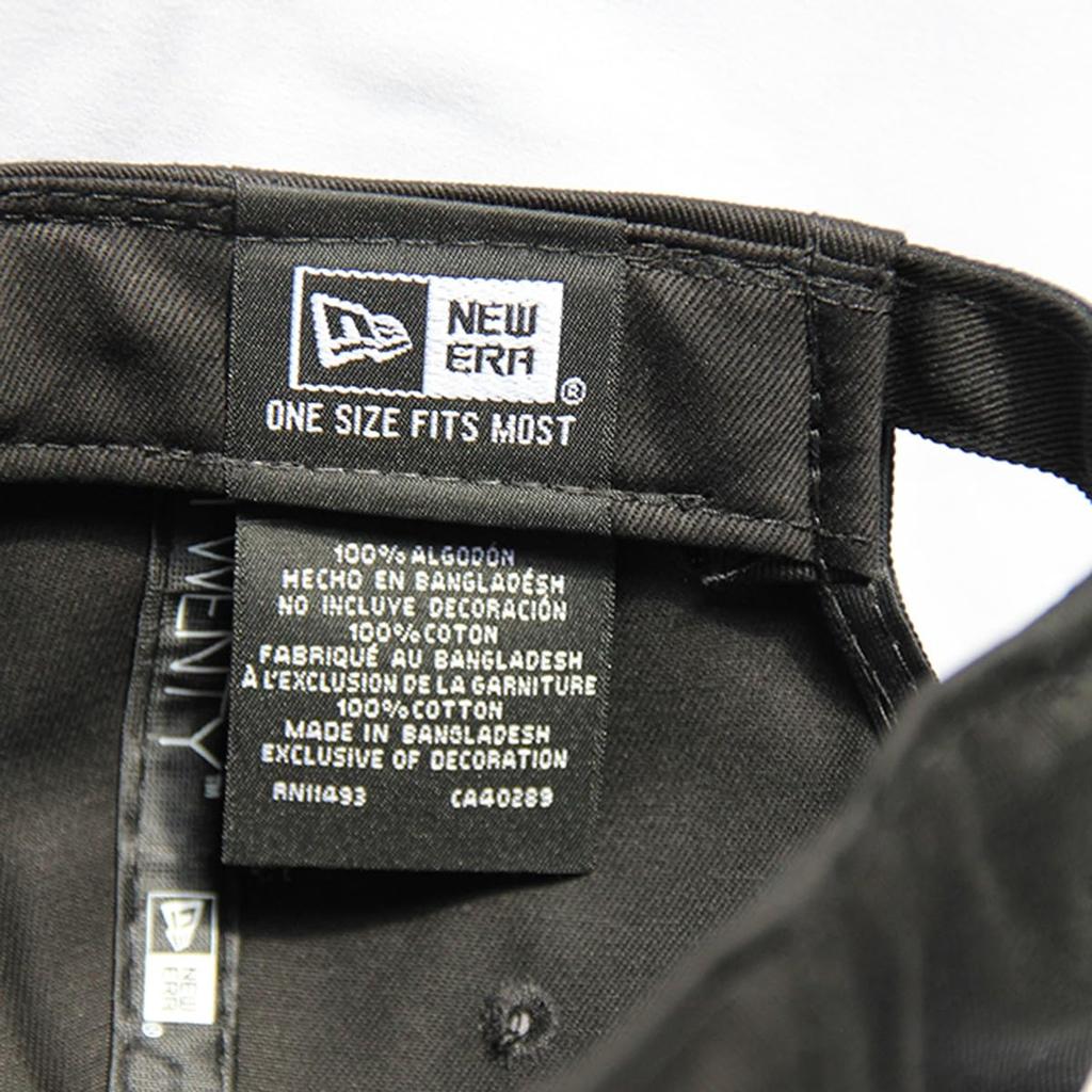 New Era 9TWENTY NE201 with Side Low Profile Baseball Golf Brand Plain Free Size Cap, Plain, Logo, Logo, Men's/Ladies' Cap, Cap, Name, Black, [Item]