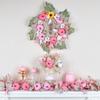 Simulated Flower Wreath Home Door Decoration Flower Wreath Festival Door Decor For Home Party