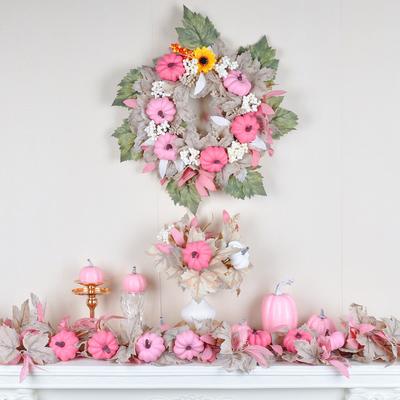 Simulated Flower Wreath Home Door Decoration Flower Wreath Festival Door Decor For Home Party