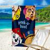 Paw Patrol: Heroic Rescue Microfiber Beach Towel, Lightweight And Quick-Dry, for Summer Travel, Beach Essential, Swimming Pool Outdoor
