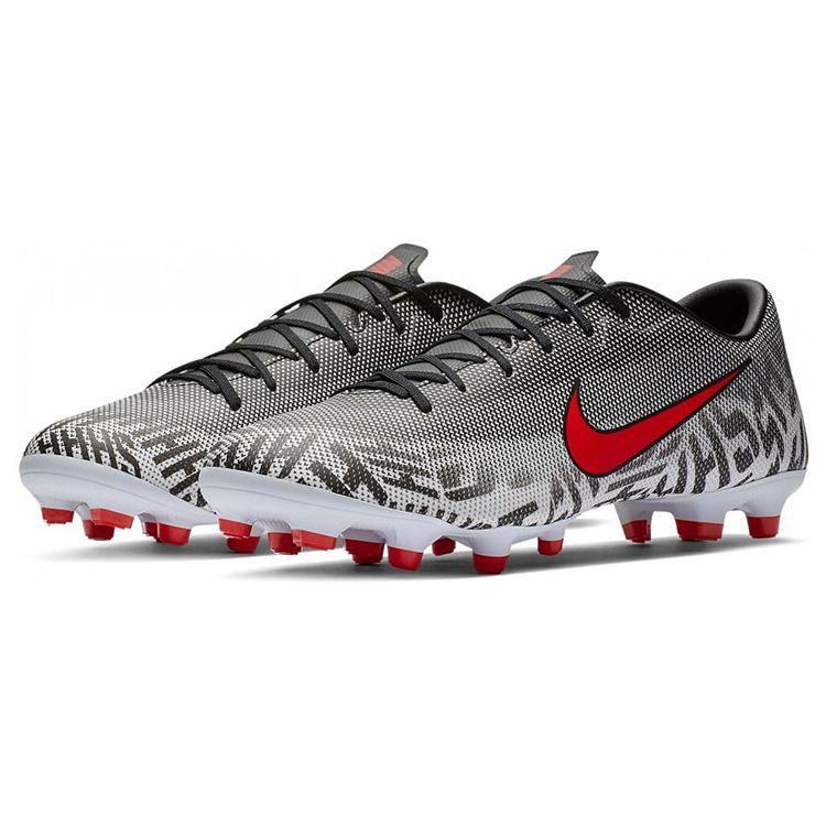 Nike Mercurial Vapor 12 Academy NJR FG/MG Bianco Rosso Sfida Sneakers da Uomo Nere AO3131-170