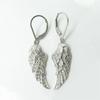 1 Pair, Stylish, Inlaid with Synthetic Zircon, Stylish, Versatile Angel Wings