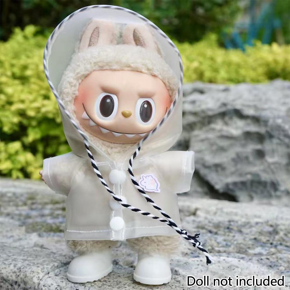 

Для 17 см ляльки Лабубу Модний одяг Плащі Одяг для ляльки Кольоровий одяг Аксесуари для ляльок Мила прикраса Маленький одяг 03