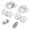 10Pcs Home Wardrobe Door Buckle Flat Bottom Low Leg Door Clip Cabinet Door Latches Heavy Duty Roller Catches Enduring