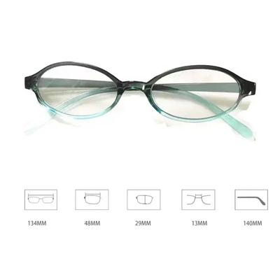 Women Fashionable Myopia Glasses Trendy New Small Frame Near Sight Eyeglasses for Female Men Vintage Oval Computer Eyewear