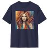 Shakiras Art T Shirt Summer 100 Cotton T Shirts For Adult Loose Tee Shirt Short Sleeves Awesome Clothing