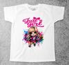 Just a Girl 001 Childrens/Kids T-shirts