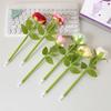 1pcs Smooth Writing Peony Ballpoint Pen Bouquet Simulation Stationery Pen Funny Flower Pen  Gift