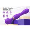 Magic Wand 20 Speeds Powerful Dildos Vibrator Dual Motor Large G-Spot AV Massager Clitoris Stimulator for Female Adults Sex Toys