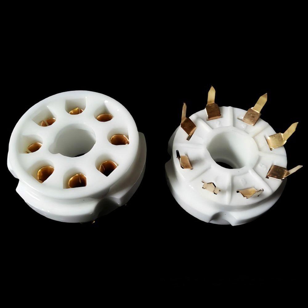 1Pcs 8Pin K8A Valve Base PCB Mount for EL34 KT88 6V6 6SL7 5AR4 6L6 6V6 6CA7 Vintage Audio Amplifier