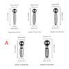Manyjoy 2 Types Stainless Steel Hollow Short Penis Plug Urethral Sounding Stimulation Dilator Chastity  Sex Toys for Men