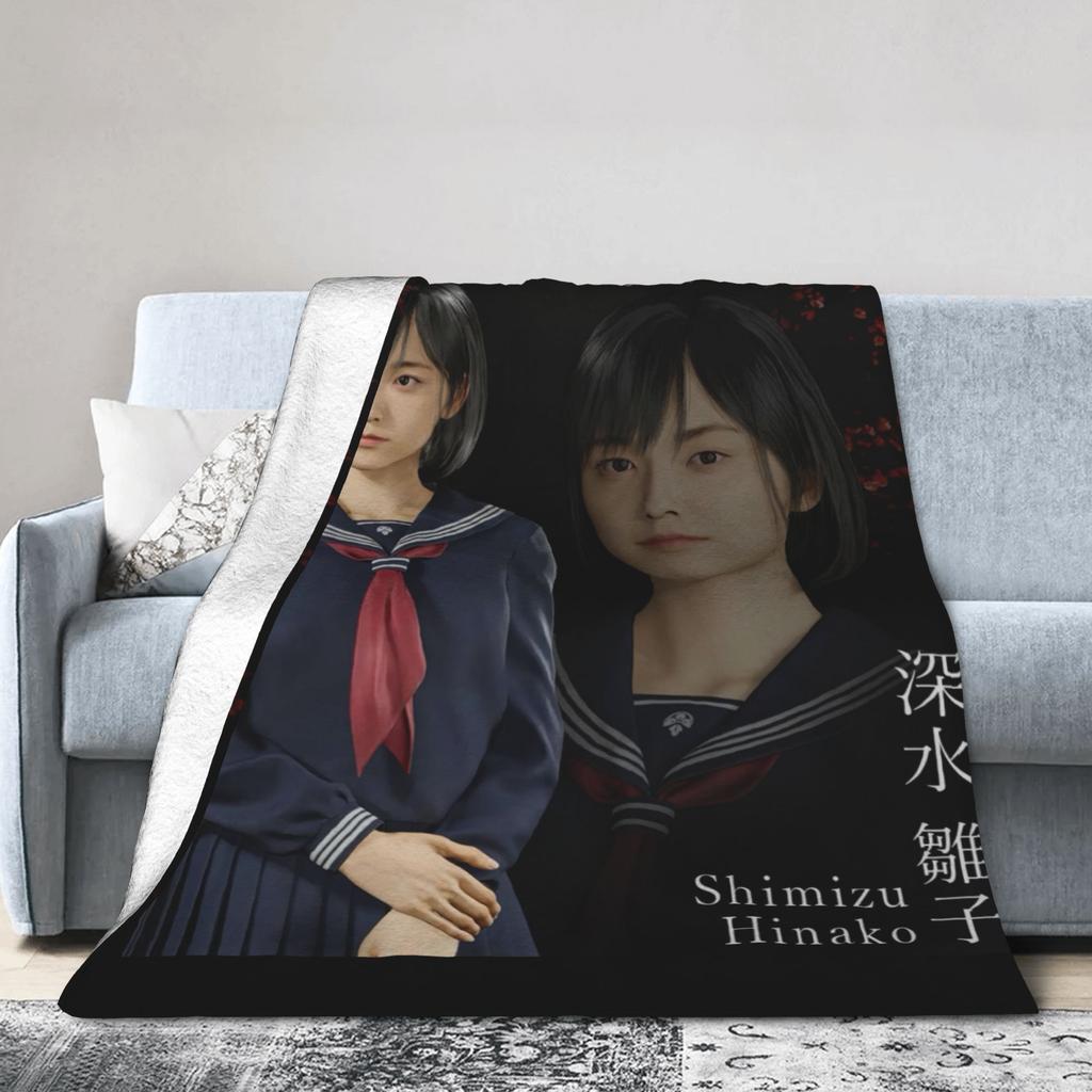 Silent Hill f Game Poster Blankets Quality Super Warm Throw Blanket Autumn Kids Home Decor Fashion Bedspread