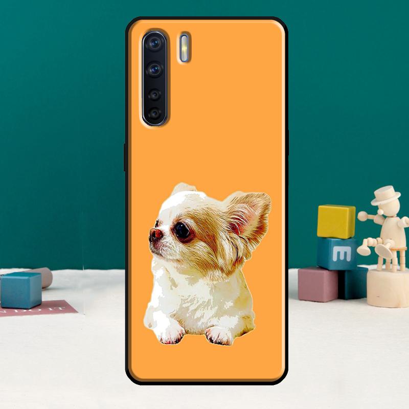 Chihuahua Dog Phone Case For Oppo A15 A74 A94 A54 A18 A38 A58 A78 A98 A40 A60 A80 A16 A76 A96 A57S A17 A77