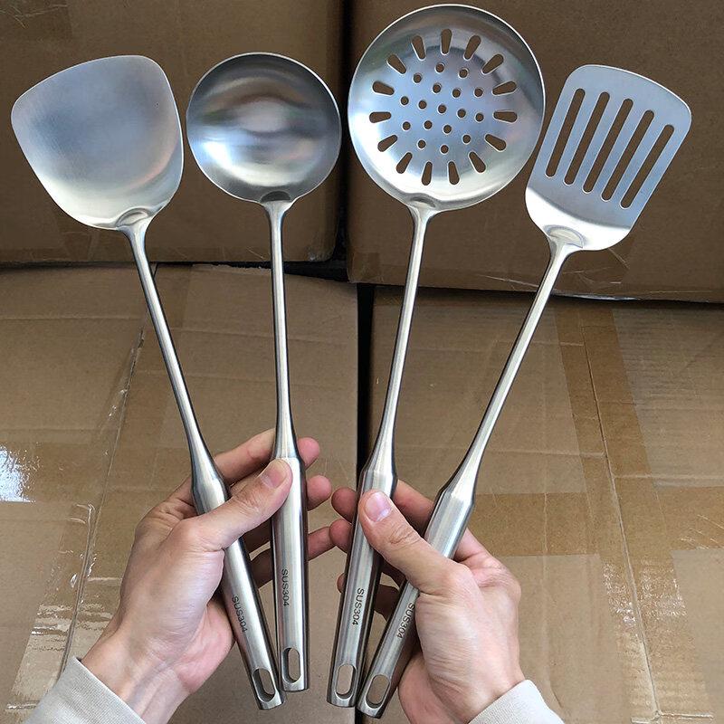 Ruhan Food-Grade 304 Stainless Steel Spatula Set
