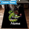 Custom Name Rat Fink Rug Game Carpet, Floor Mat for Bedroom Living Room Entryway Rug, Home Decor Idea Gift for Christmas birthday