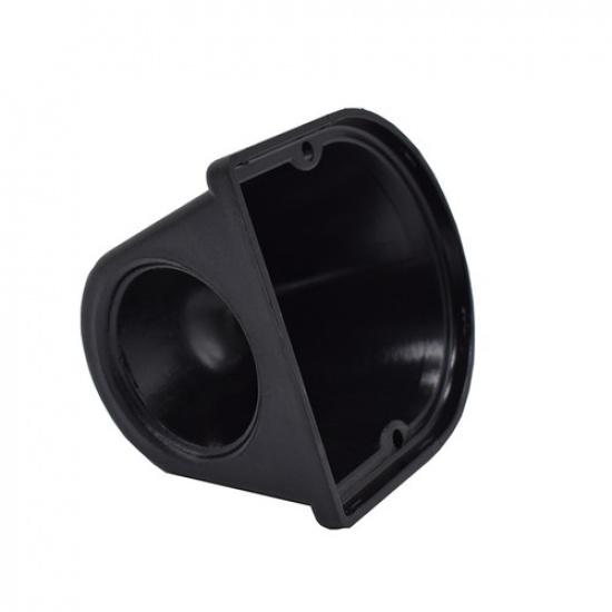 2'' 52mm Dashboard Gauge Holder Pod Single Hole Car Meter Mount Bracket Black