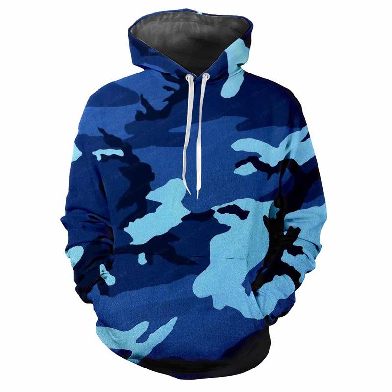 Dschungel Camouflage 3D Gedruckter Hoodie Frühling Herbst Street Sweatshirt Locker Lässig Outdoor Sport Top Kinder Klassische Camo Hoodies