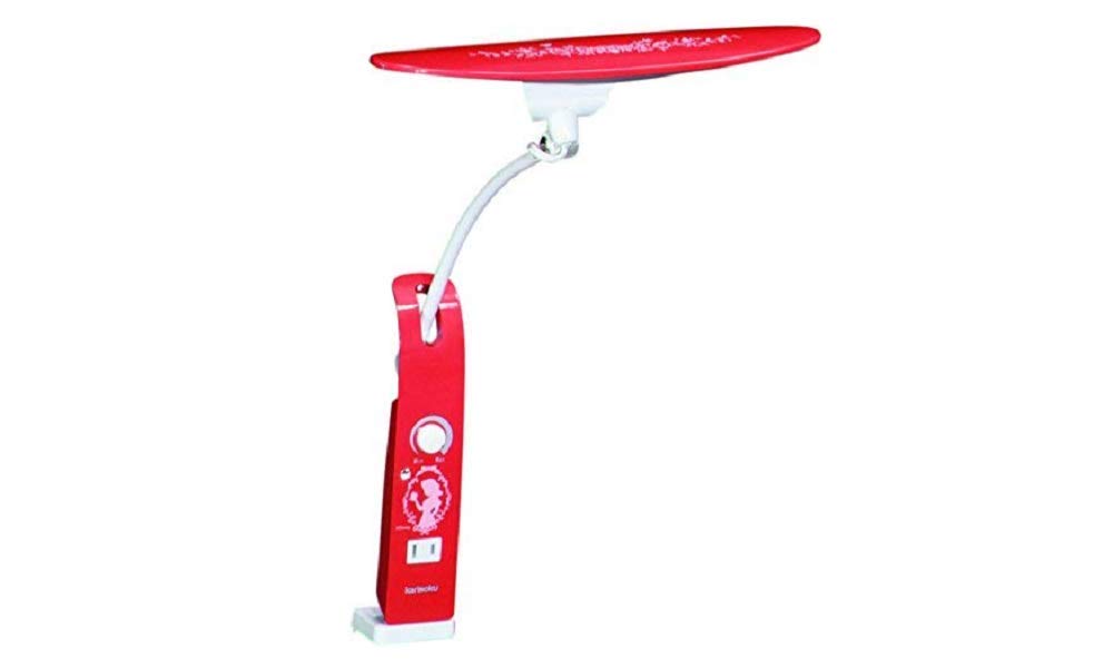 

[Authentic Karimoku Product] Dimmable LED Desk Lamp, Disney Model Snow White, Red, Clamp Mount, Karimoku KS0156ASK