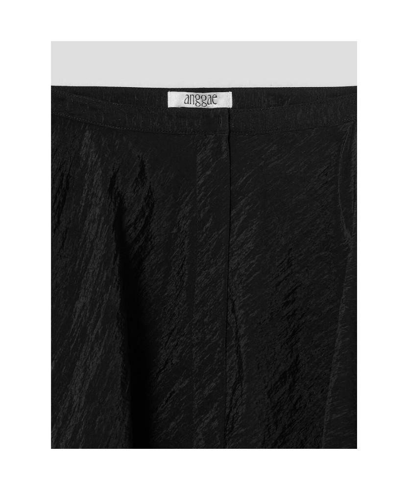 Anggae Multi Panel Skirt Black
