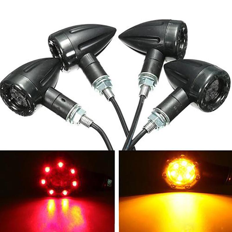 Motorcycle Tuning Turn Signal Lights Harley Led Lights Turn Signal Bullets
