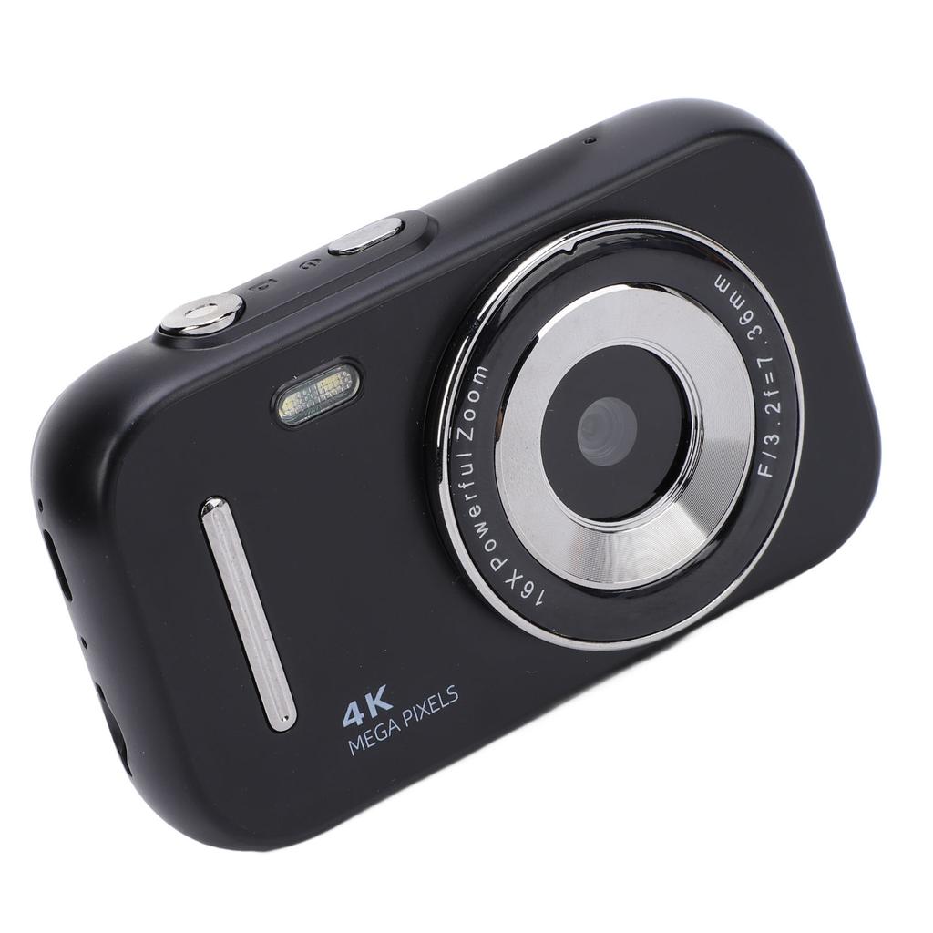Kids Digital Camera 2.8 Inch 16X Zoom Rechargble Portable 48MP Image 4K Children Video Recorder for Boys Girls Students