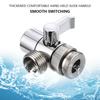 3 Way Sink Splitter Diverter Valve Leak-Proof Faucet Connector Splitter Copper Faucets Water Separator for Shower/Sink/Washbasin