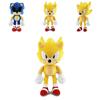 30cm Super Soft Sonic Shadow The Hedgehog Plush Dolls For Kids And Adults