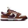 Nike Dunk Low Jumbo Light British Tan Burgundy Crush Unisex Tenisky Hnedé FQ8248-200