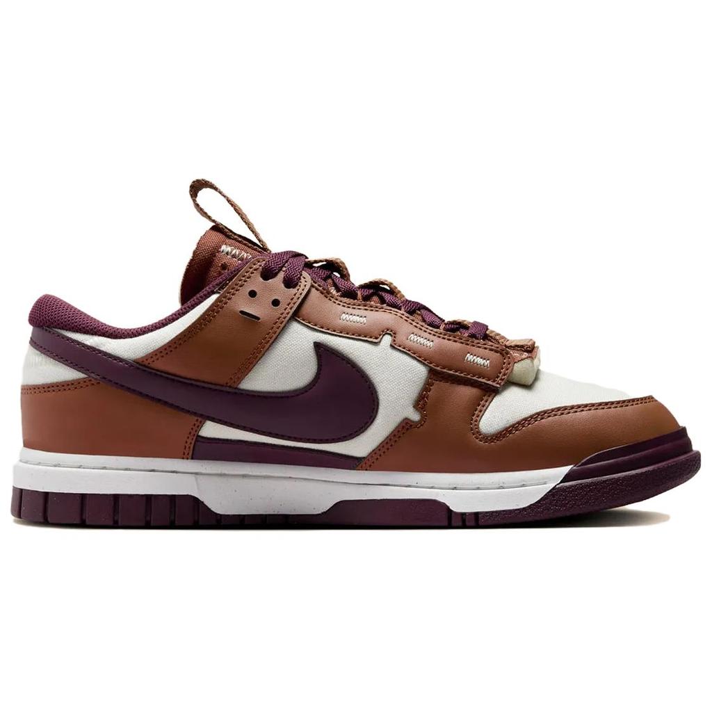 Nike Dunk Low Jumbo Light British Tan Burgundy Crush Unisex Tenisky Hnedé FQ8248-200