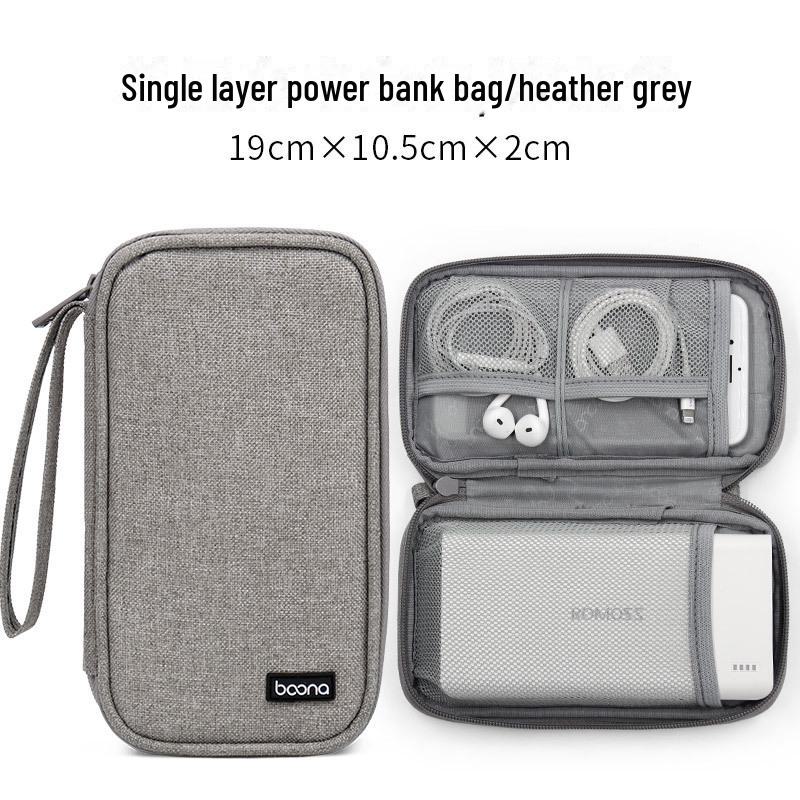 ROMOSS Power Bank & Accessory Storage Case for Cables and Earphones