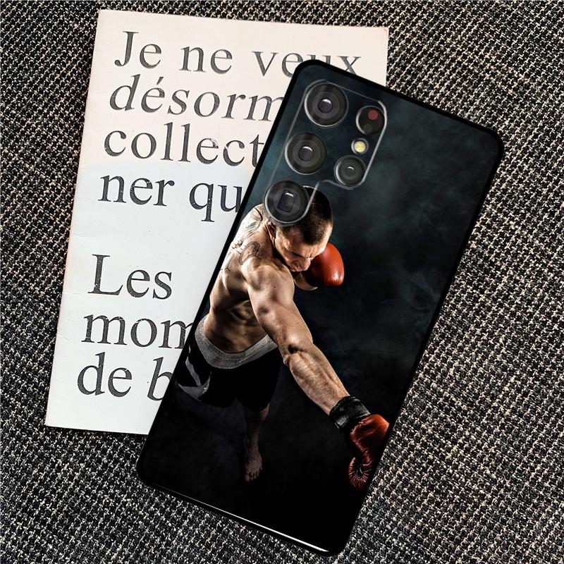 I Love Boxing Case For Samsung Galaxy S25 Ultra S20 S21 S22 S23 S24 Ultra S9 S10 Plus S25 FE Back Cover