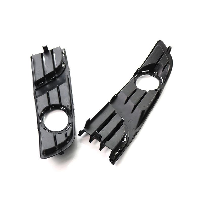 Car Front Bumper DRL Fog Light Lamp Trim Grille Cover Frame Lid Bezel For VW Polo 5 MK5 2011 2012 2013