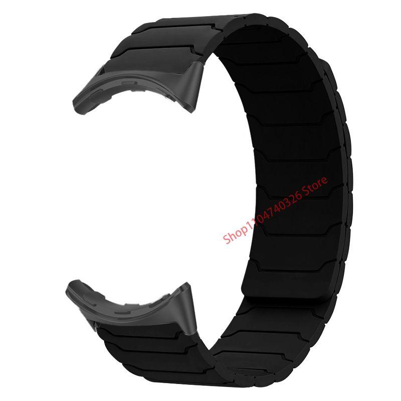 

Для Google Pixel Watch 3 45мм 41мм Магнитный силиконовый сменный ремешок Correa Для Google Pixel Watch 2 1 Спортивный браслет Pixel Watch 3 45mm