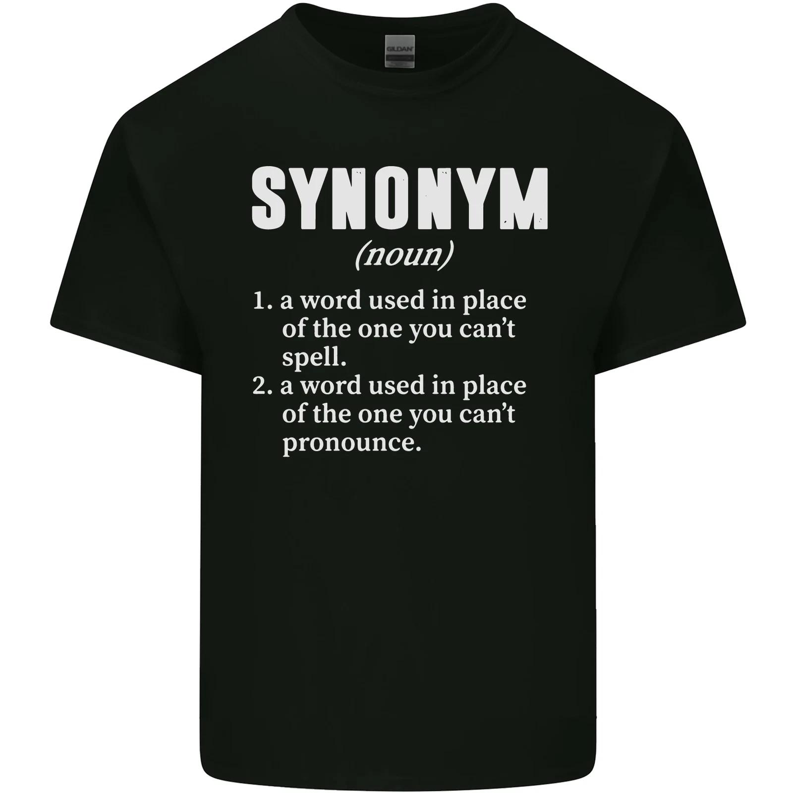 Synonym Funny Definition Slogan Kids T-Shirt Childrens 2XL