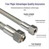 Tubo Flessibile Industriale Resistente alle Alte Temperature con Treccia in Acciaio Inossidabile
