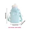 Adjustable Shoulder Strap Sports Water Bottle Bag Protective Cover Phone Pocket Bottle Storage Bag Crossbody Hands-Free
