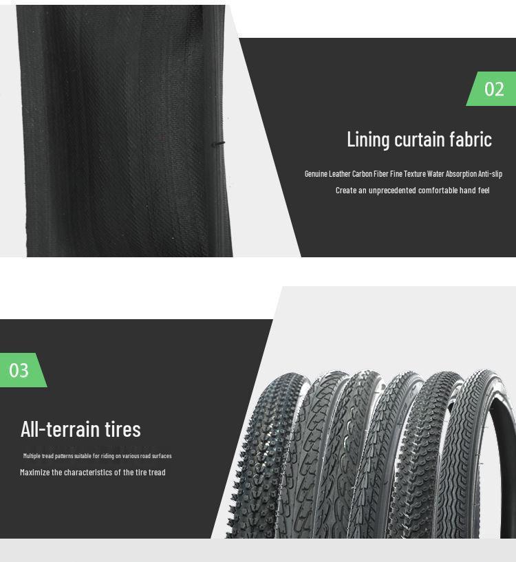 Thickened Mountain Bike Tire - Inner & Outer