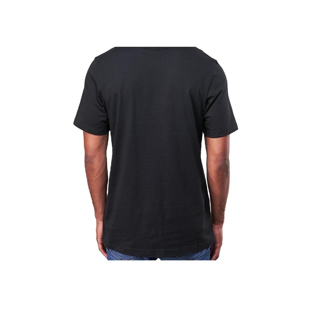 Adidas Clover Logo Print Short Sleeve T-Shirt Men Tops Black ED6959