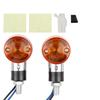 Motorcycle Modified Turn Signal Light Amber Indicator Lamp for Harley
