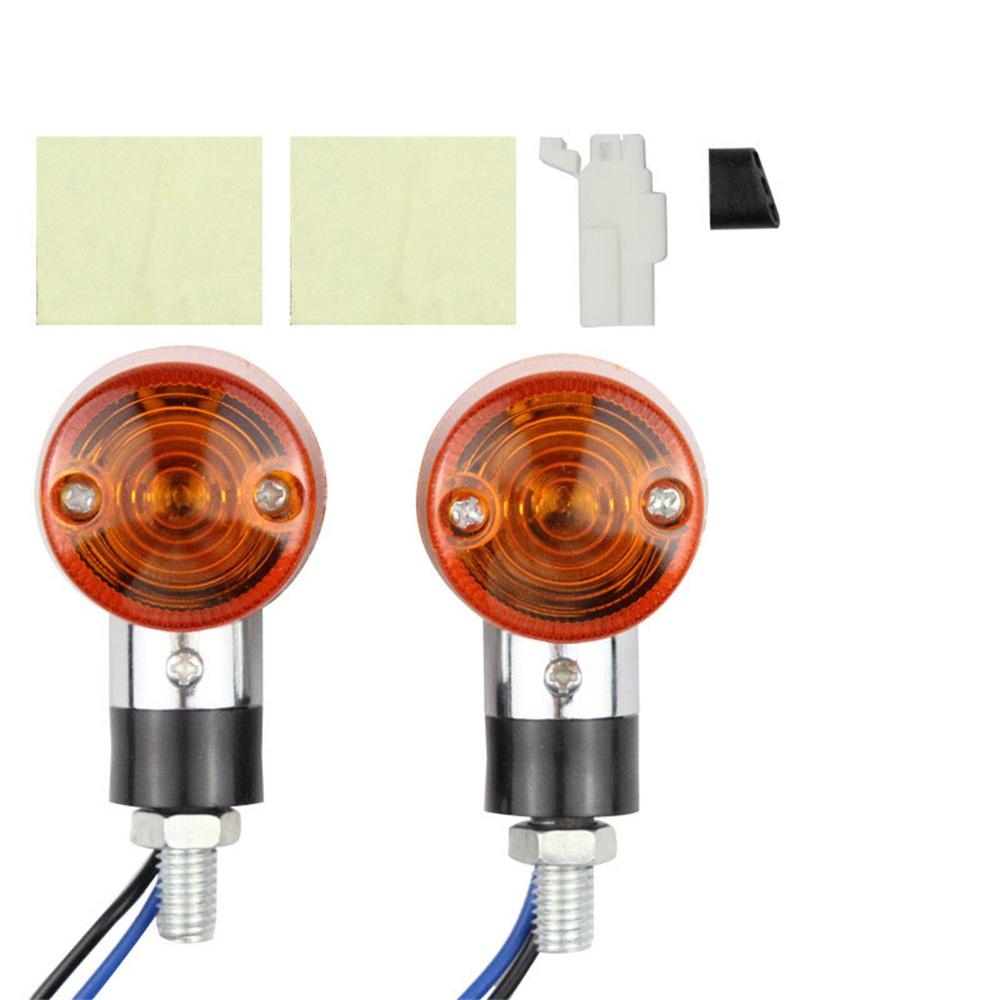 Motorcycle Modified Turn Signal Light Amber Indicator Lamp for Harley