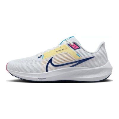 Air Zoom Pegasus 40 White Deep Royal Pink Women Sneakers Photon-Dust Fierce-Pink Deep-Royal-Blue DV3854-105