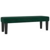 Box Spring Bed with Mattress Dark Green 160 x 200 cm Velvet